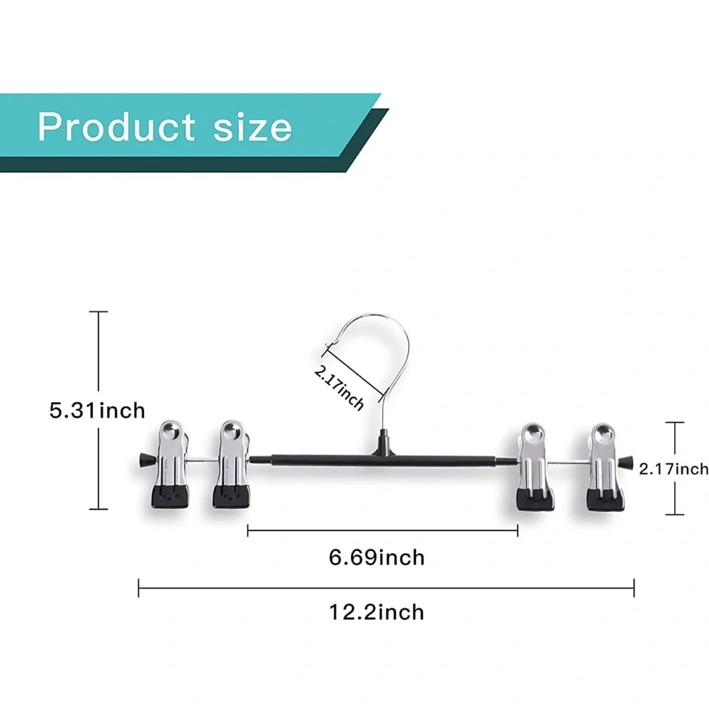 Set of 8 Pants Hangers